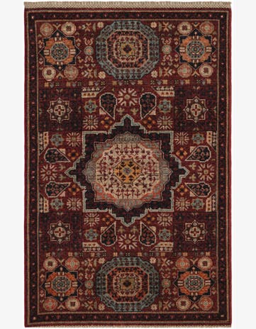 2' 7 x 4' 1 Hand Knotted Mamluk Ziegler Rug