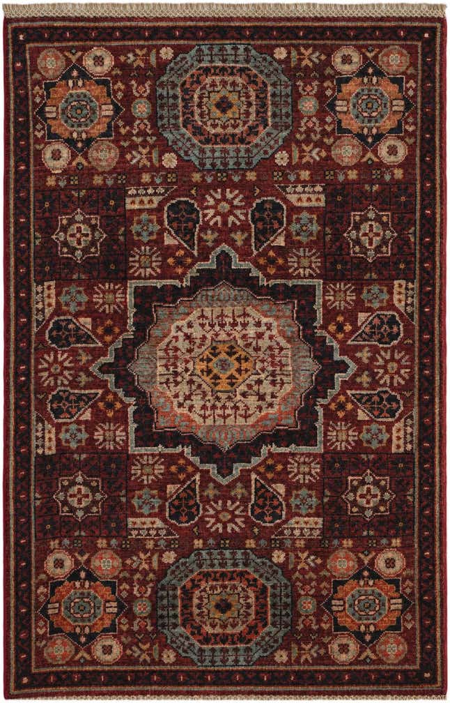 2' 7 x 4' 1 Hand Knotted Mamluk Ziegler Rug