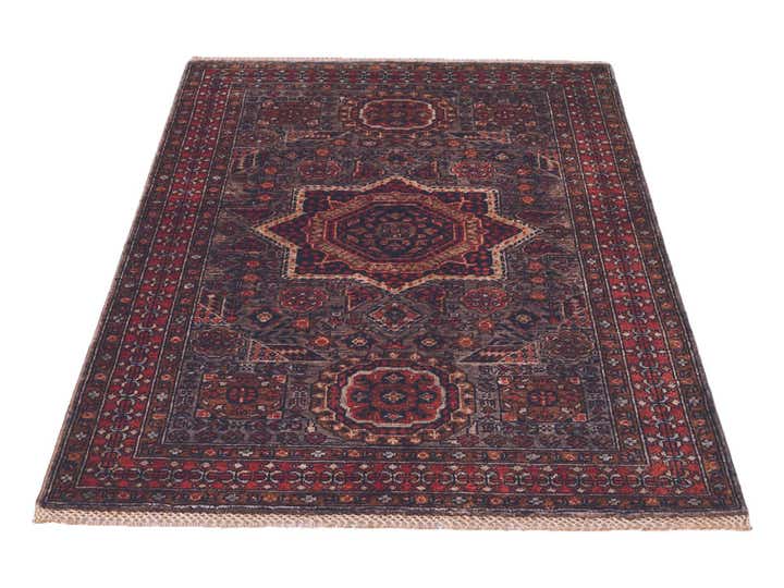 3' 5 x 5' Hand Knotted Mamluk Ziegler Rug