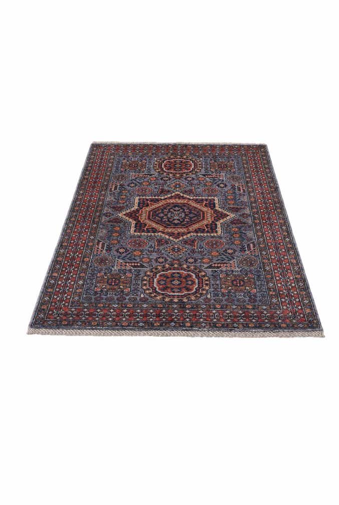 3' 5 x 5' Hand Knotted Mamluk Ziegler Rug