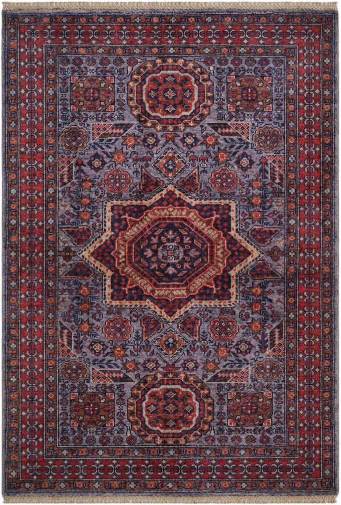 3' 5 x 5' Hand Knotted Mamluk Ziegler Rug