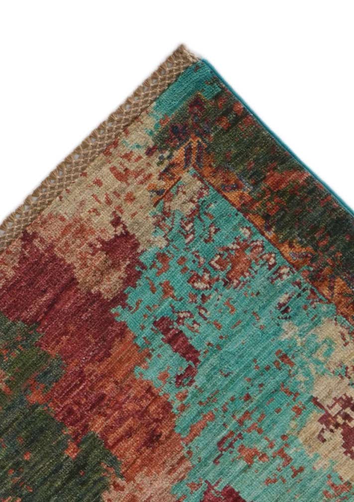 5' 10 x 8' 3 Hand Knotted Mamluk Ziegler Rug