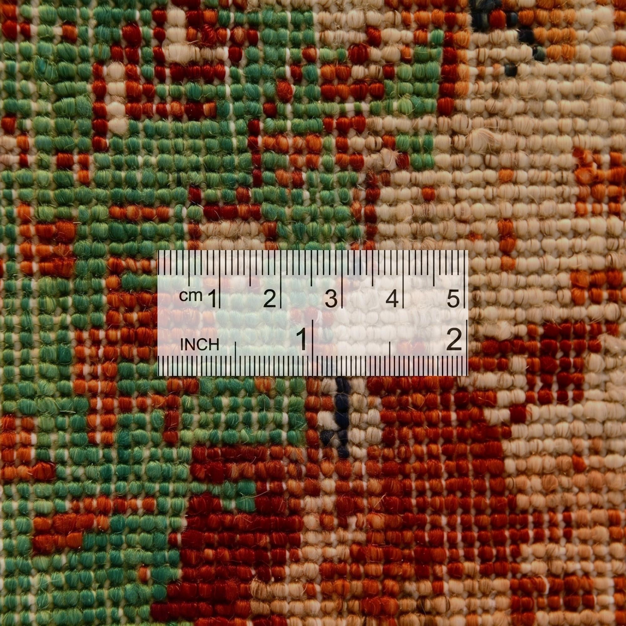 5' 10 x 8' 3 Hand Knotted Mamluk Ziegler Rug