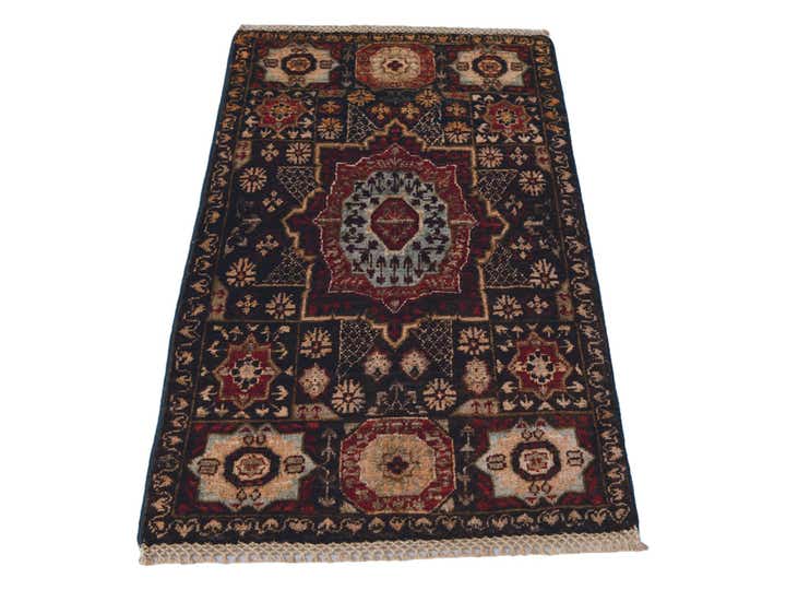 1' 11 x 3' 1 Hand Knotted Mamluk Ziegler Rug