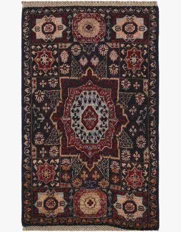1' 11 x 3' 1 Hand Knotted Mamluk Ziegler Rug