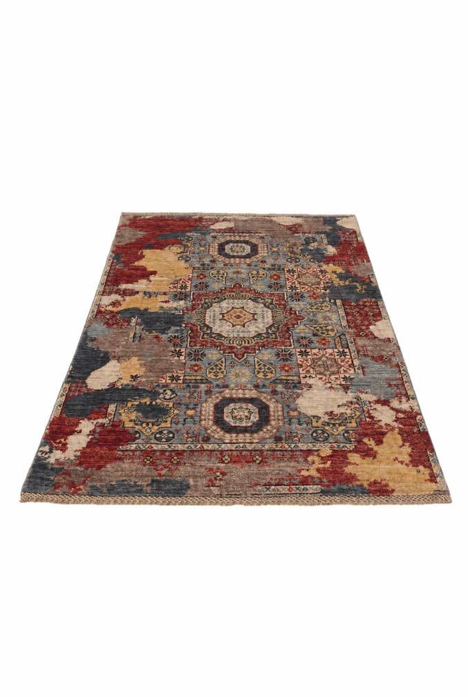 3' 3 x 5' Hand Knotted Mamluk Ziegler Rug