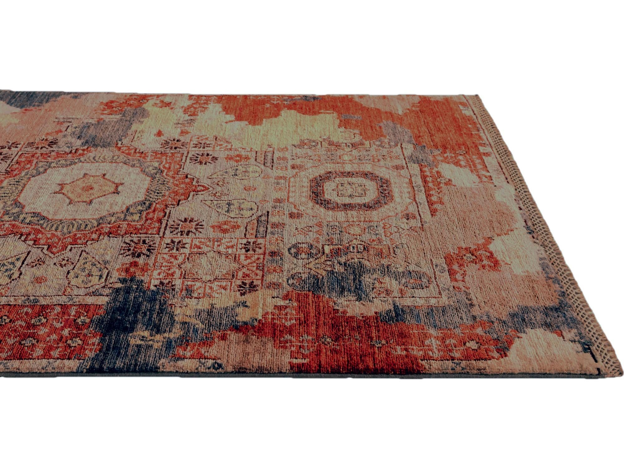 3' 3 x 5' Hand Knotted Mamluk Ziegler Rug