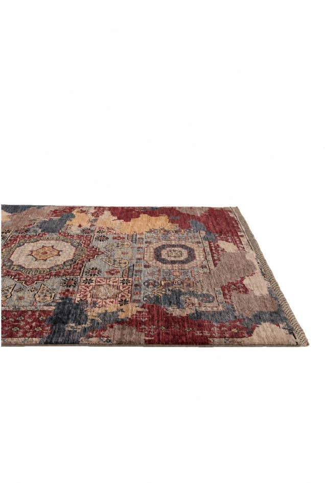 Detail image of 3' 3 x 5' Hand Knotted Mamluk Ziegler Rug