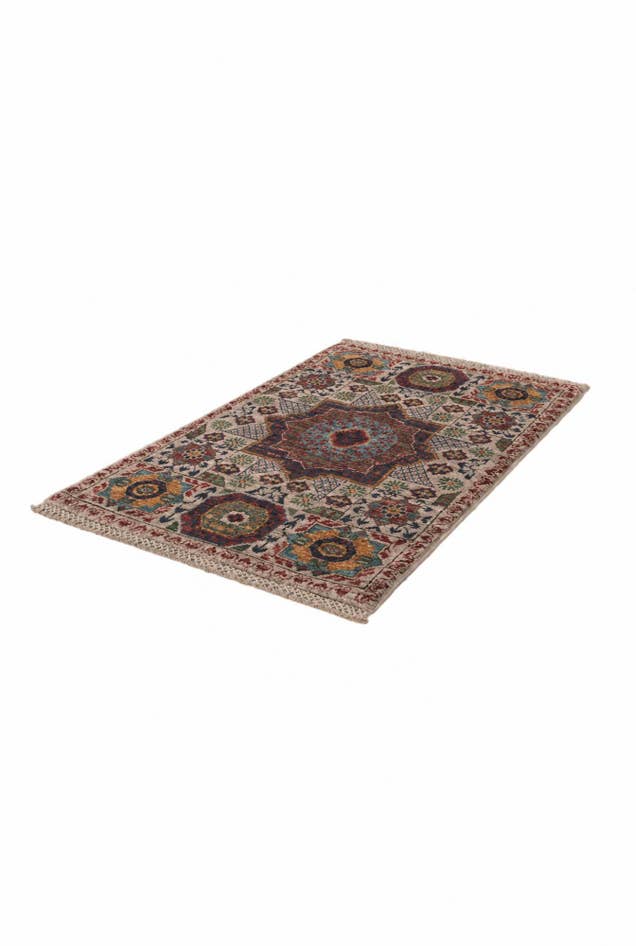 Detail image of 2' x 3' 1 Hand Knotted Mamluk Ziegler Rug
