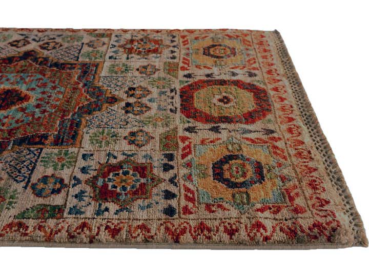 2' x 3' 1 Hand Knotted Mamluk Ziegler Rug