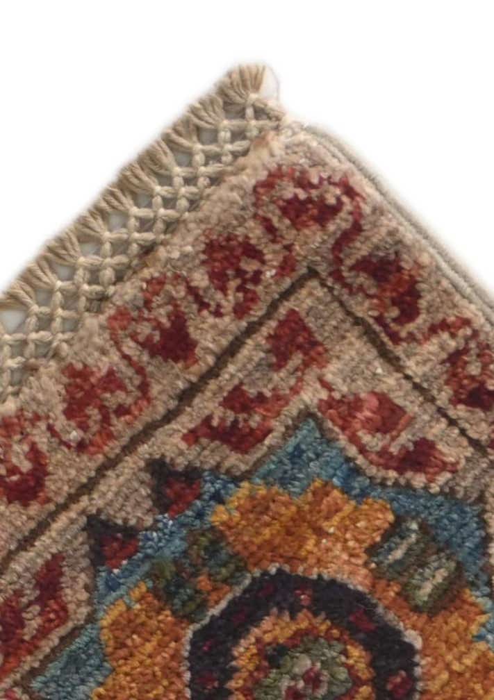 2' x 3' 1 Hand Knotted Mamluk Ziegler Rug