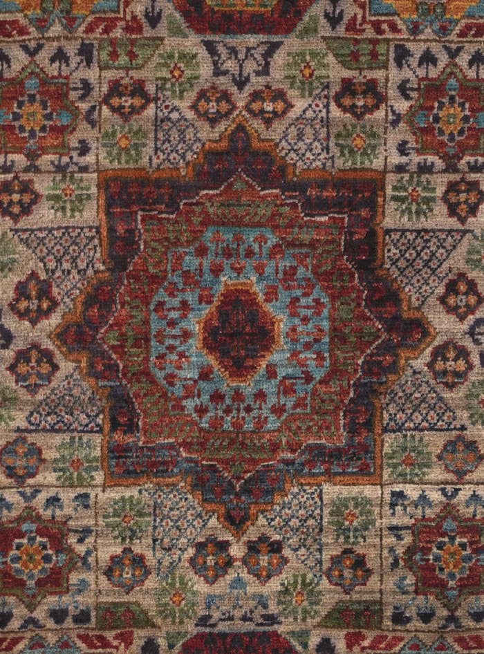 Detail image of 2' x 3' 1 Hand Knotted Mamluk Ziegler Rug