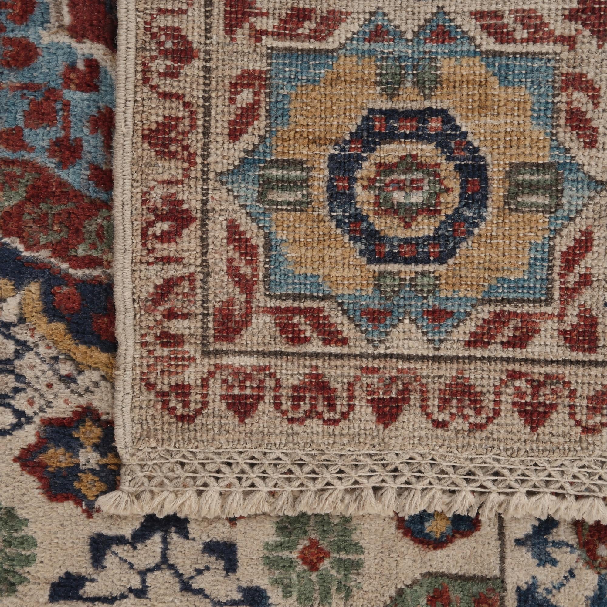 60cm x 95cm Hand Knotted Mamluk Ziegler Rug