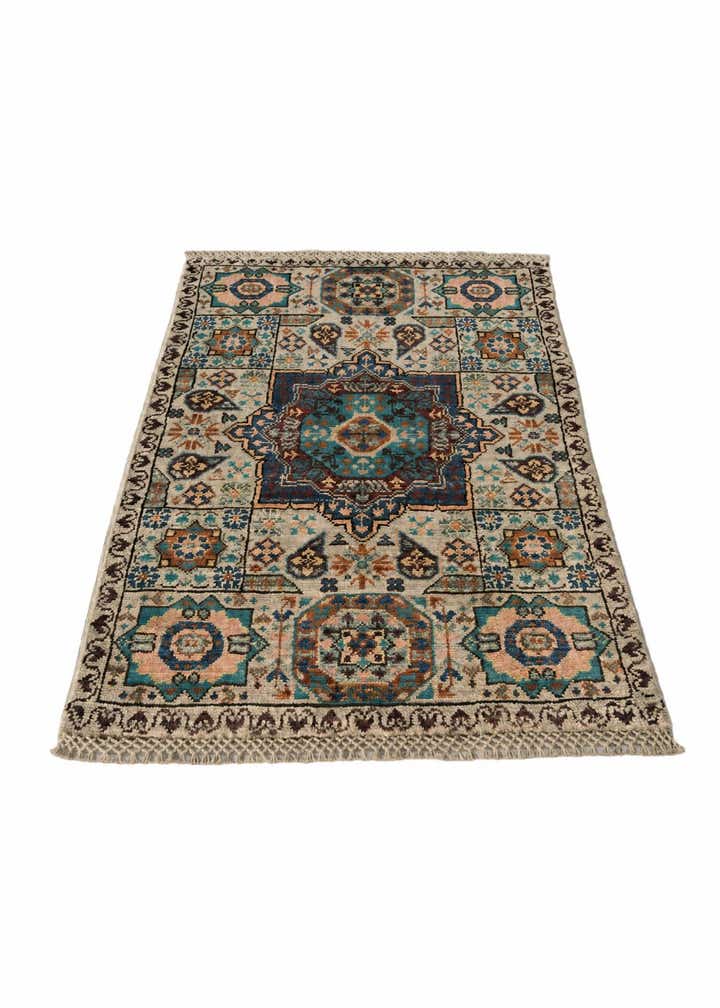 1' 11 x 3' 1 Hand Knotted Mamluk Ziegler Rug
