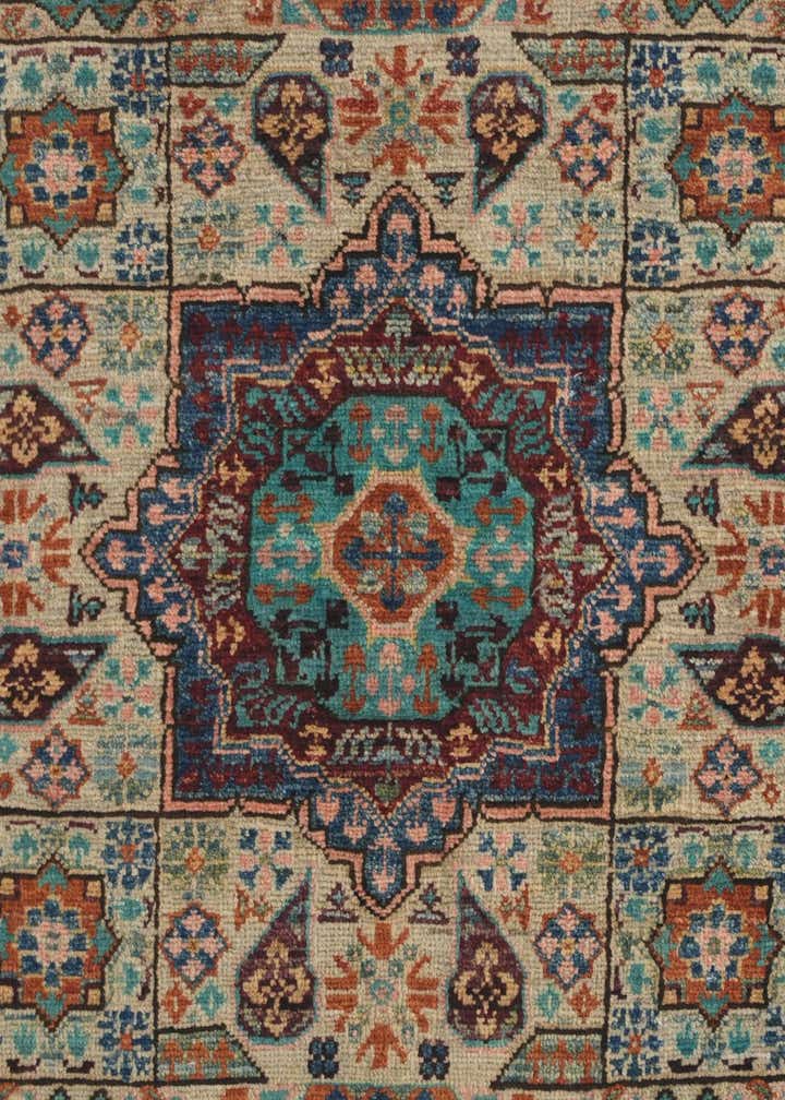 1' 11 x 3' 1 Hand Knotted Mamluk Ziegler Rug