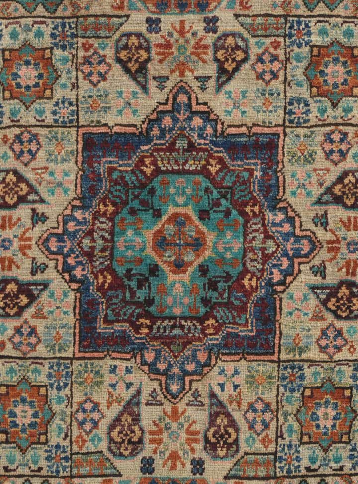 1' 11 x 3' 1 Hand Knotted Mamluk Ziegler Rug