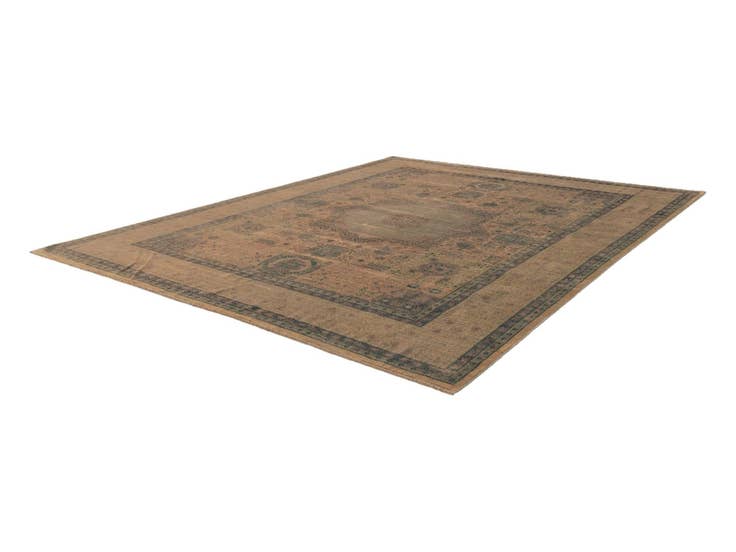 Detail image of 8' 4 x 10' 5 Hand Knotted Mamluk Ziegler Rug