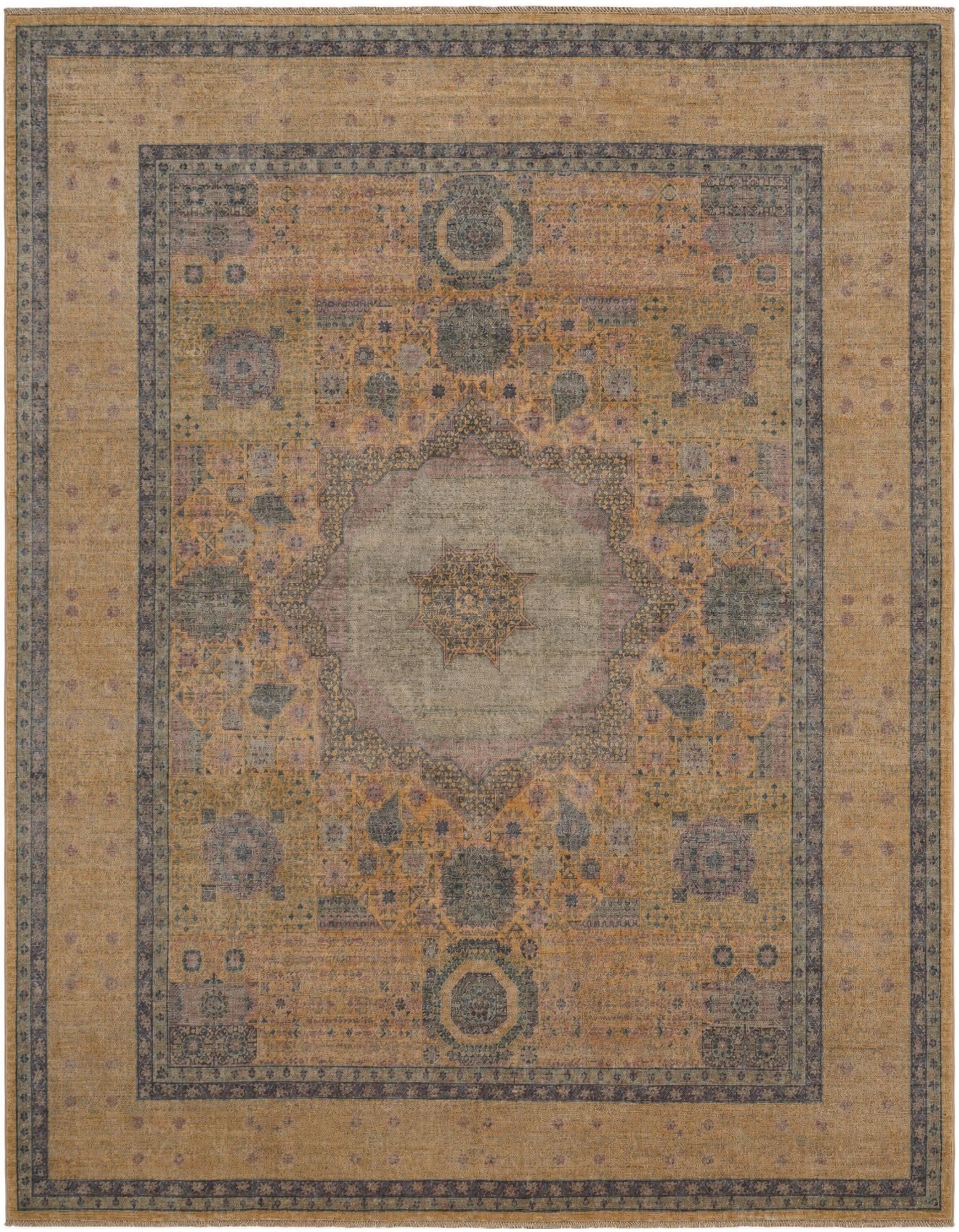 8' 4 x 10' 5 Hand Knotted Mamluk Ziegler Rug