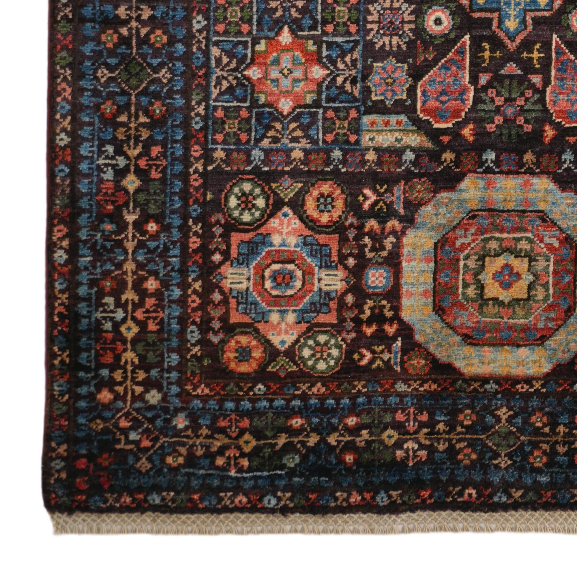 3' 5 x 5' 1 Hand Knotted Mamluk Ziegler Rug