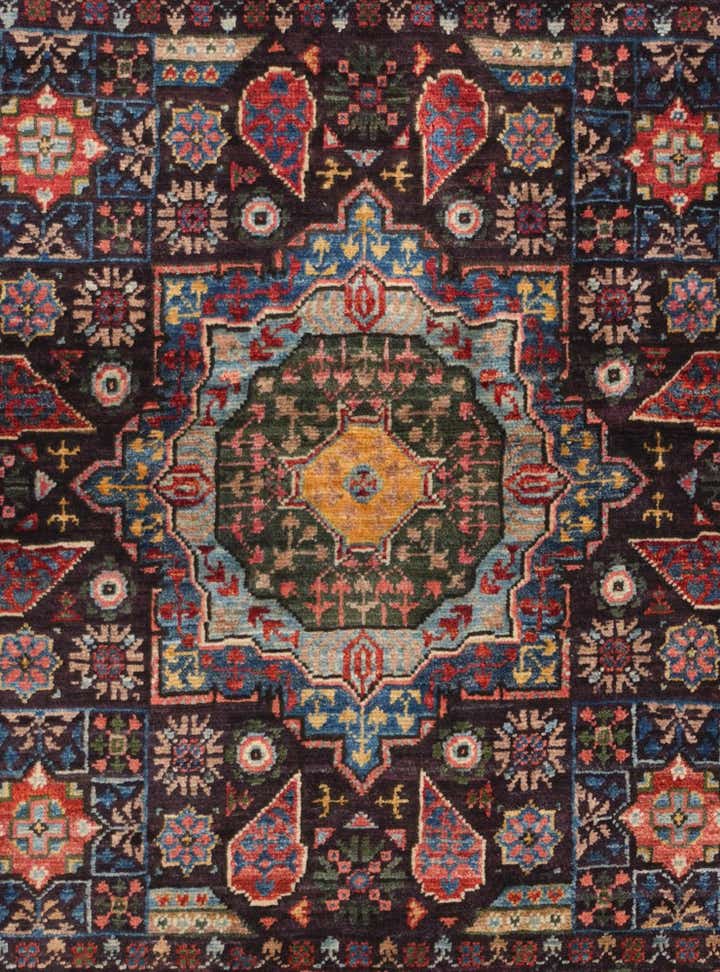 3' 5 x 5' 1 Hand Knotted Mamluk Ziegler Rug