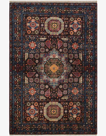 3' 5 x 5' 1 Hand Knotted Mamluk Ziegler Rug