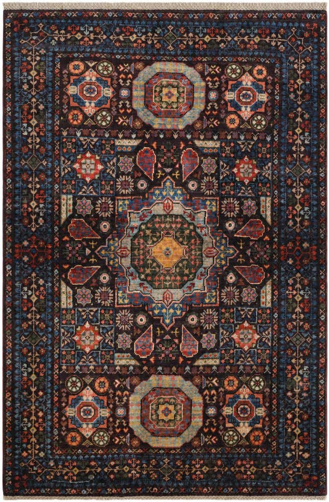 3' 5 x 5' 1 Hand Knotted Mamluk Ziegler Rug