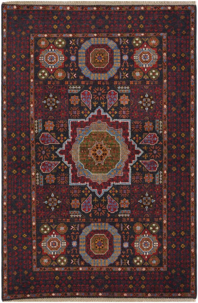 3' 3 x 4' 11 Hand Knotted Mamluk Ziegler Rug