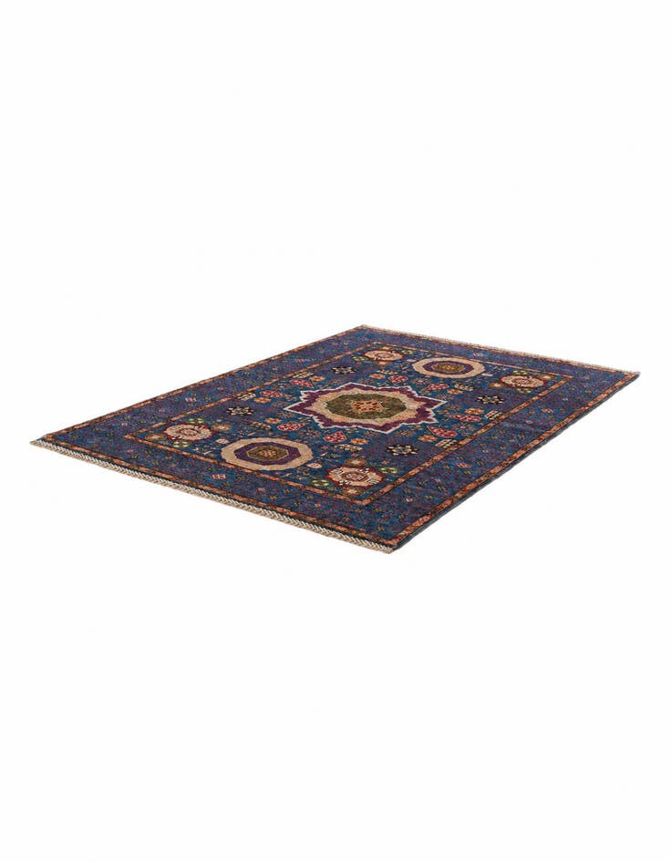 Detail image of 3' 5 x 4' 11 Hand Knotted Mamluk Ziegler Rug
