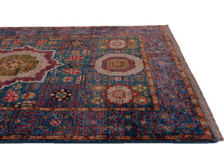 3' 5 x 4' 11 Hand Knotted Mamluk Ziegler Rug