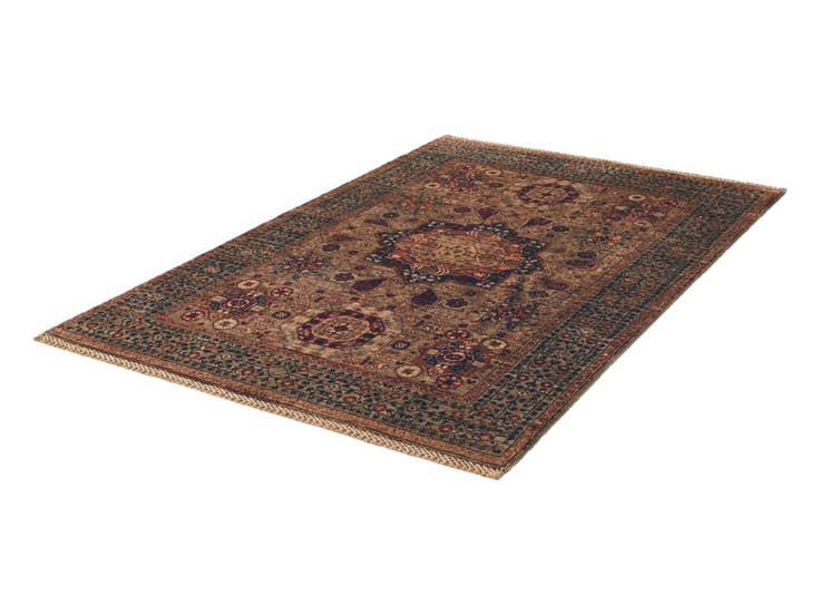 Detail image of 3' 5 x 5' 1 Hand Knotted Mamluk Ziegler Rug