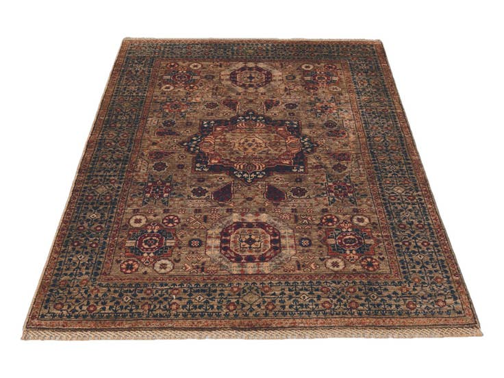 Detail image of 3' 5 x 5' 1 Hand Knotted Mamluk Ziegler Rug