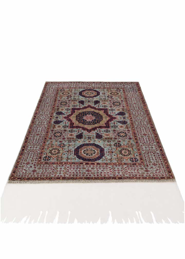 4' x 6' 1 Hand Knotted Mamluk Ziegler Rug
