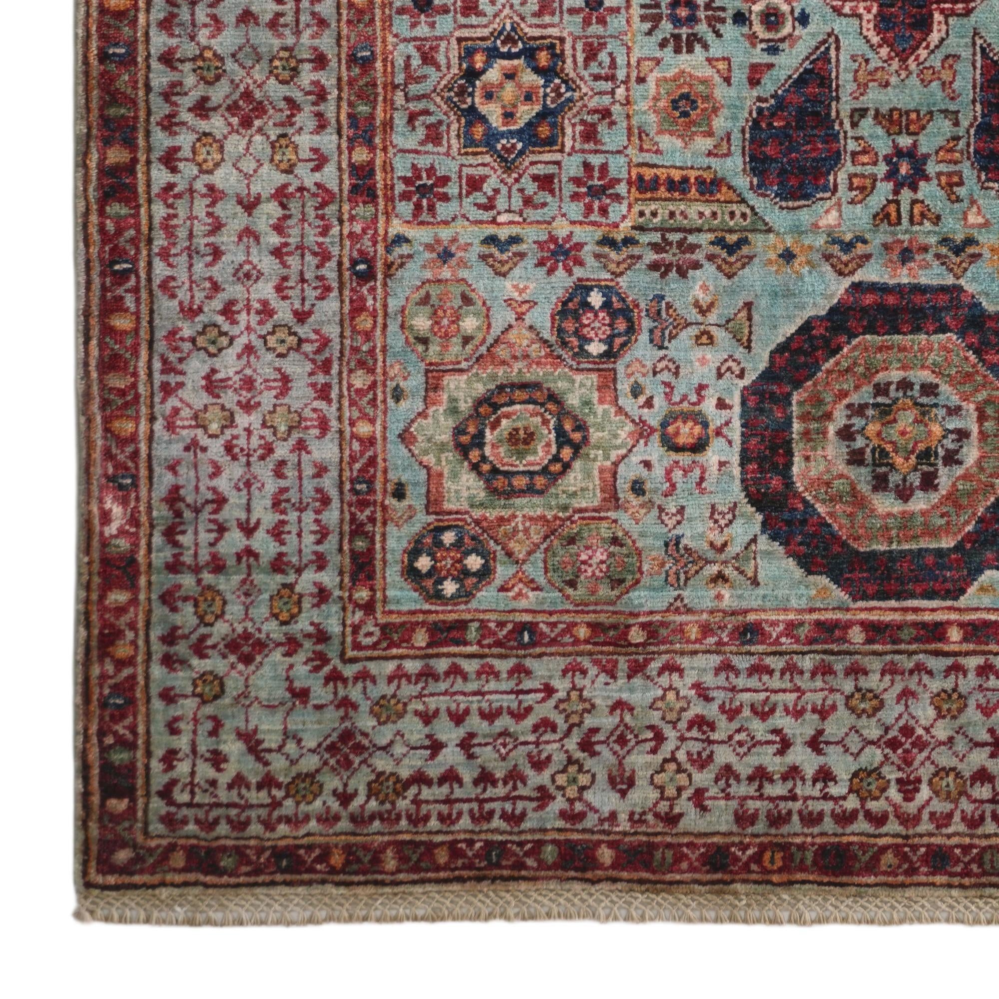 4' x 6' 1 Hand Knotted Mamluk Ziegler Rug