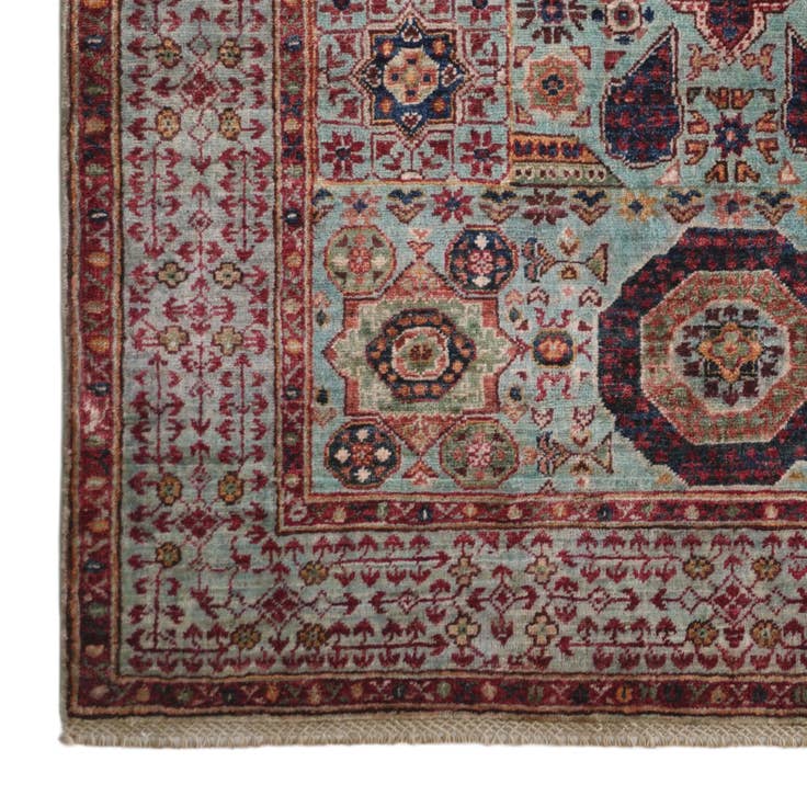 Detail image of 4' x 6' 1 Hand Knotted Mamluk Ziegler Rug