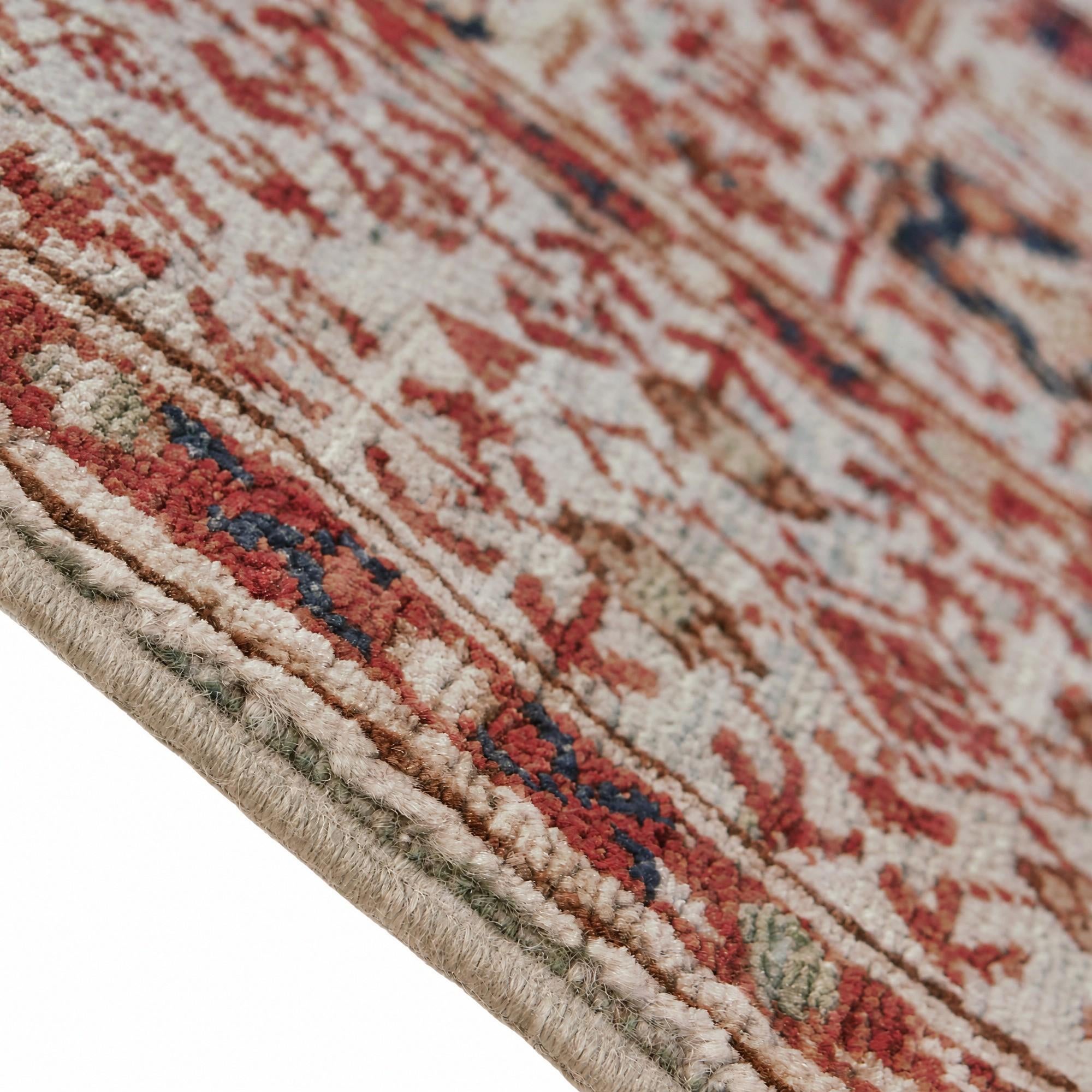125cm x 185cm Hand Knotted Mamluk Ziegler Rug
