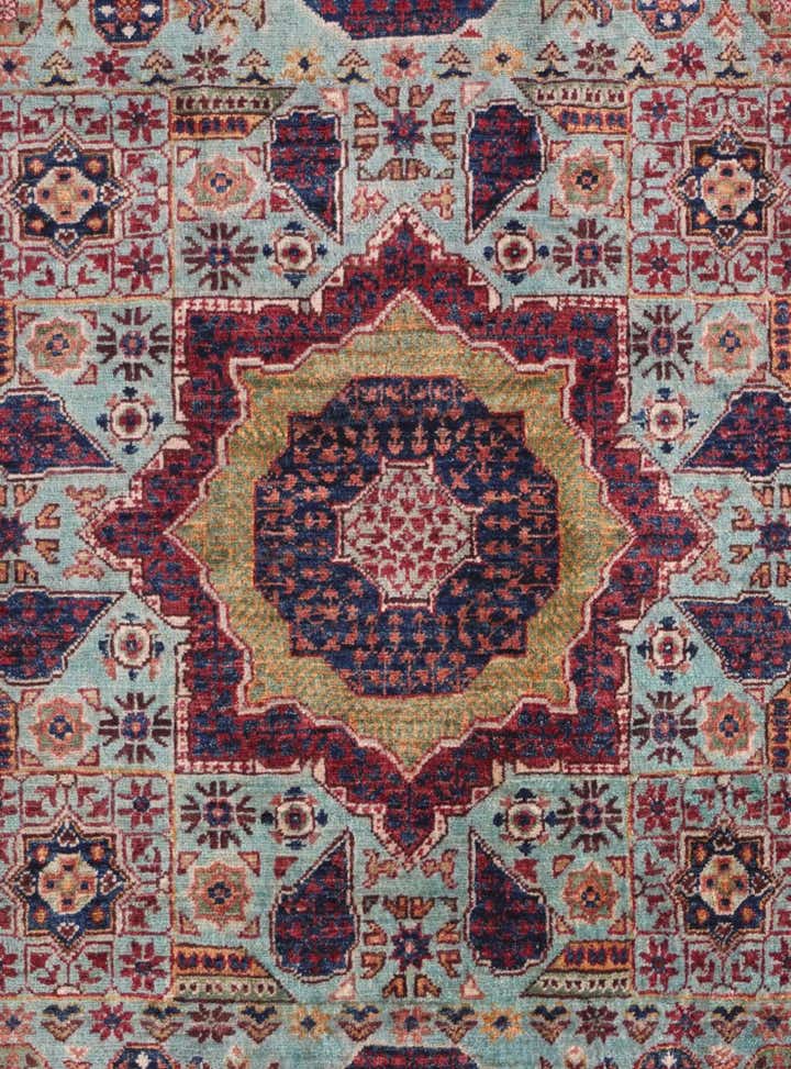 4' x 6' 1 Hand Knotted Mamluk Ziegler Rug