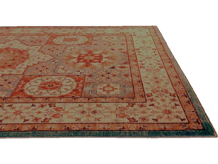 Detail image of 5' 5 x 7' 9 Hand Knotted Mamluk Ziegler Rug