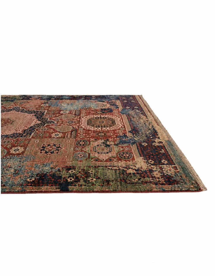 Detail image of 5' 2 x 6' 7 Hand Knotted Mamluk Ziegler Rug