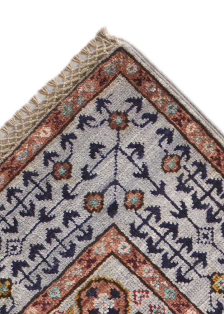 3' 5 x 4' 11 Hand Knotted Mamluk Ziegler Rug