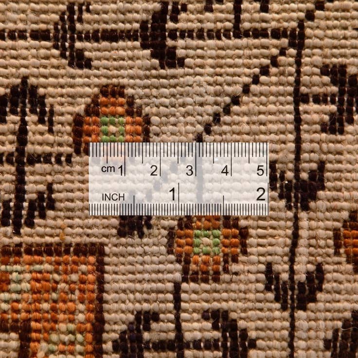 Detail image of 3' 5 x 4' 11 Hand Knotted Mamluk Ziegler Rug