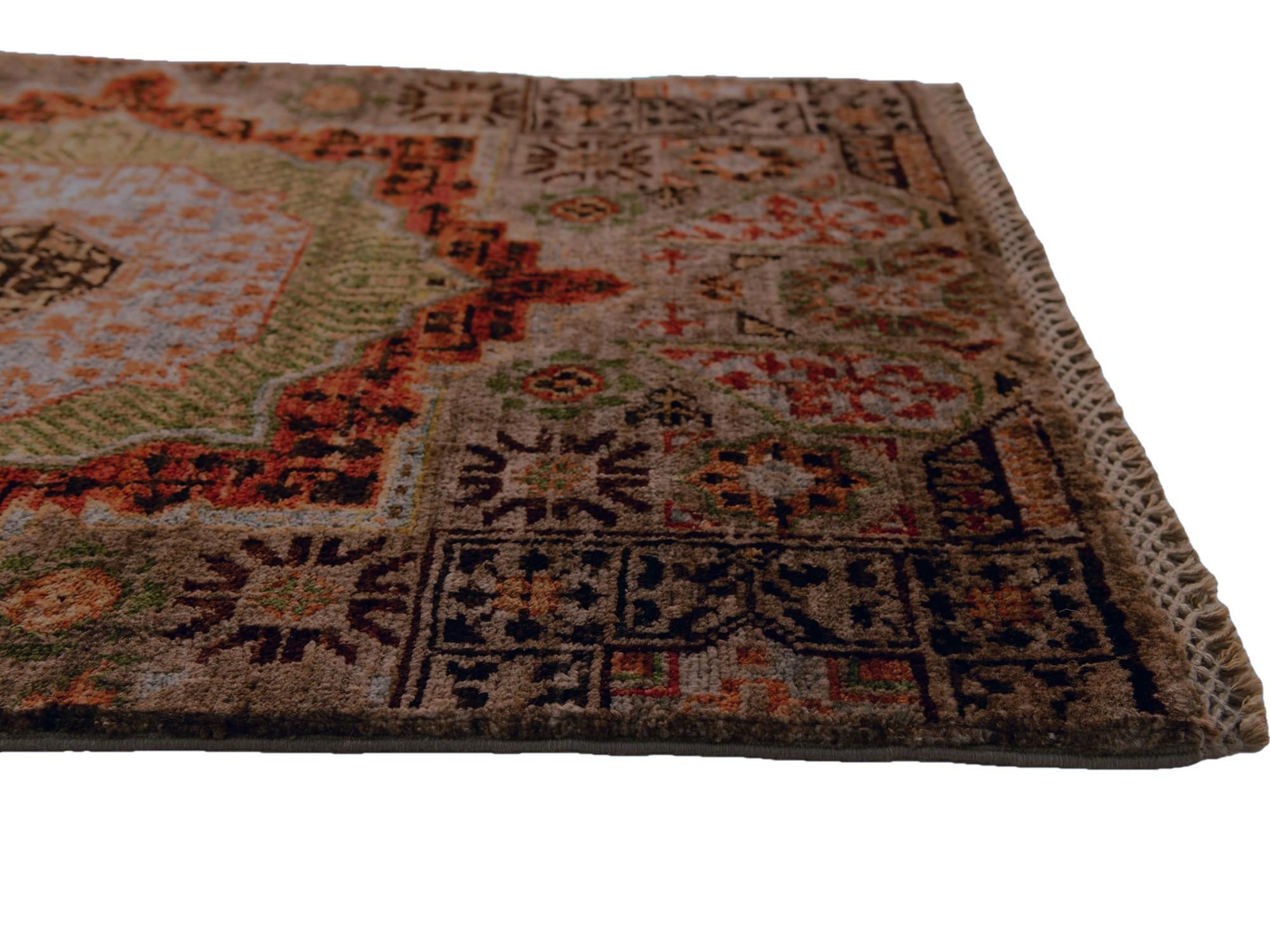2' x 3' Hand Knotted Mamluk Ziegler Rug