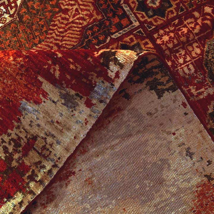 8' 6 x 9' 8 Hand Knotted Mamluk Ziegler Rug