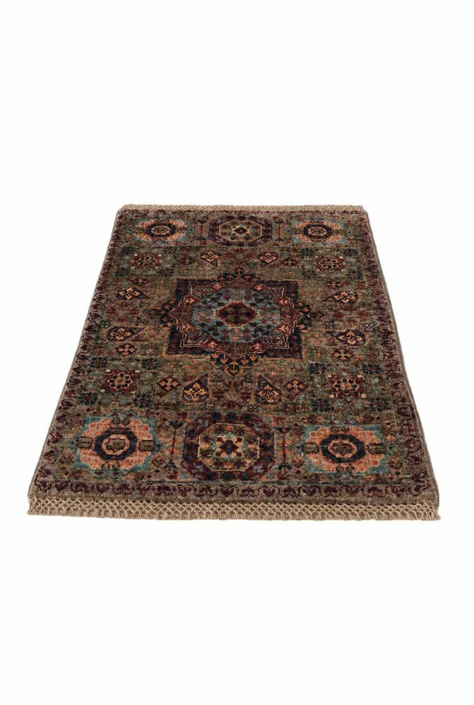 2' x 3' Hand Knotted Mamluk Ziegler Rug