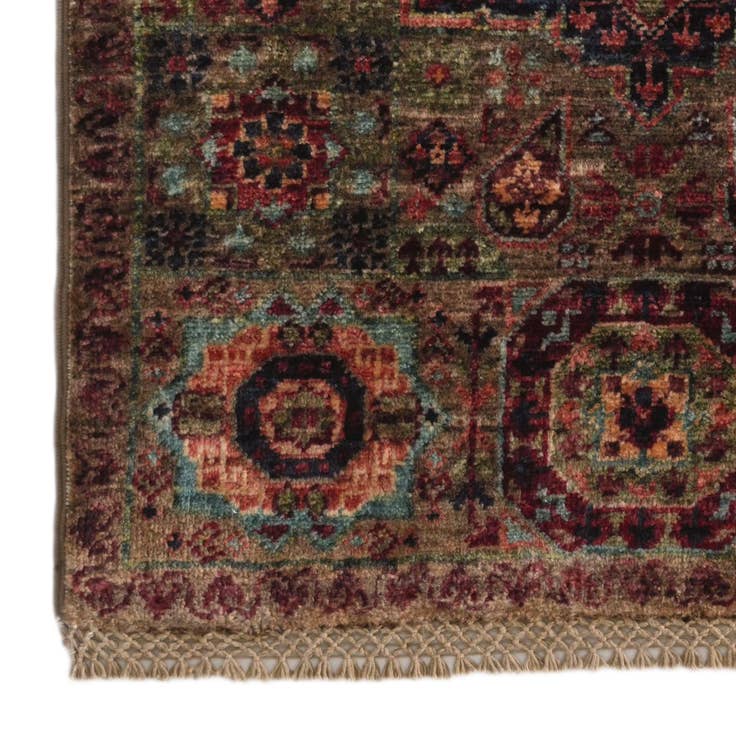Detail image of 2' x 3' Hand Knotted Mamluk Ziegler Rug
