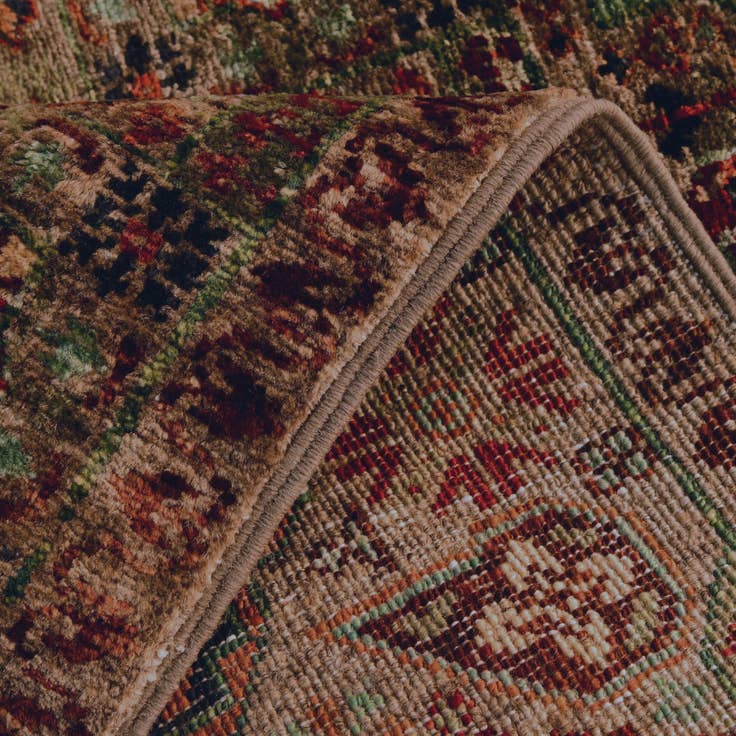 Detail image of 2' x 3' Hand Knotted Mamluk Ziegler Rug