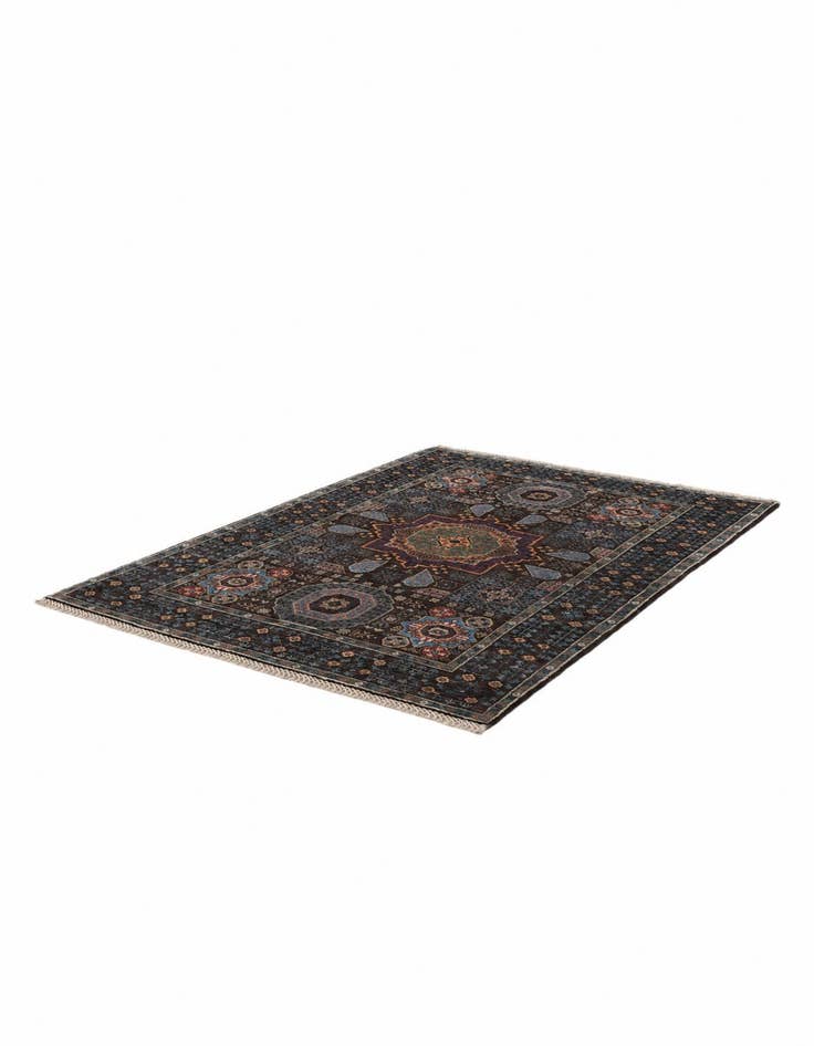 Detail image of 3' 7 x 5' Hand Knotted Mamluk Ziegler Rug