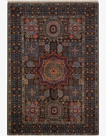 3' 7 x 5' Hand Knotted Mamluk Ziegler Rug