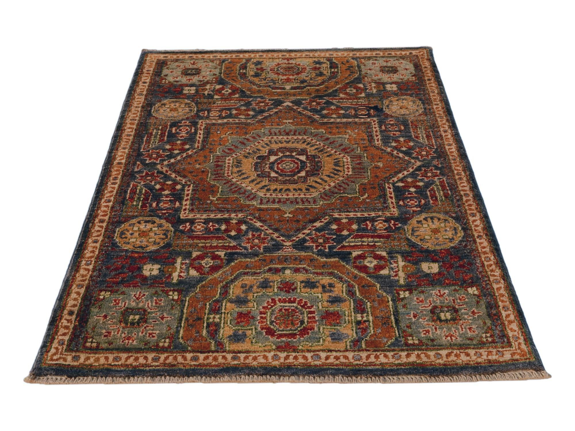 2' 9 x 4' 2 Hand Knotted Mamluk Ziegler Rug