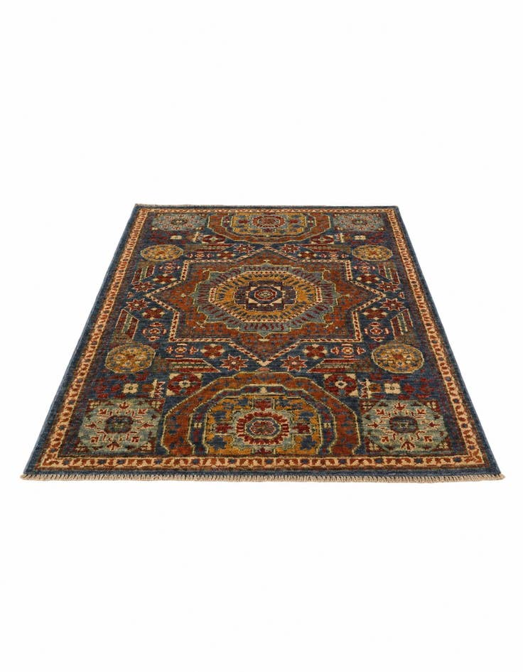 Detail image of 2' 9 x 4' 2 Hand Knotted Mamluk Ziegler Rug