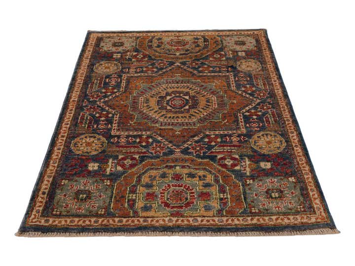 2' 9 x 4' 2 Hand Knotted Mamluk Ziegler Rug